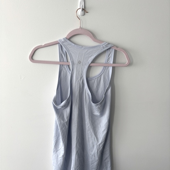 Blue Lululemon racerback tank top - Picture 2 of 2